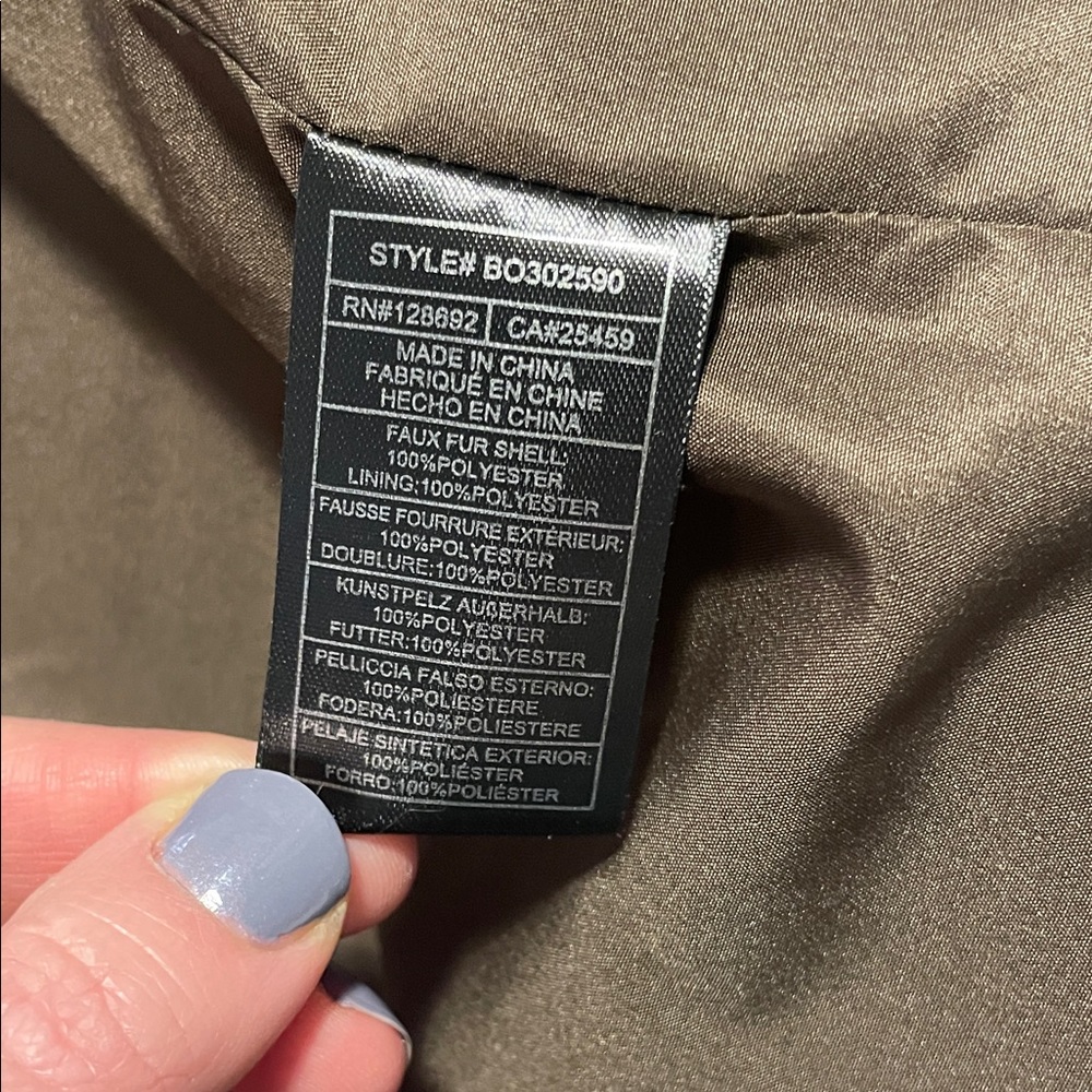 Steve Madden Chocolate Brown Teddy Jacket - Picture 10 of 11